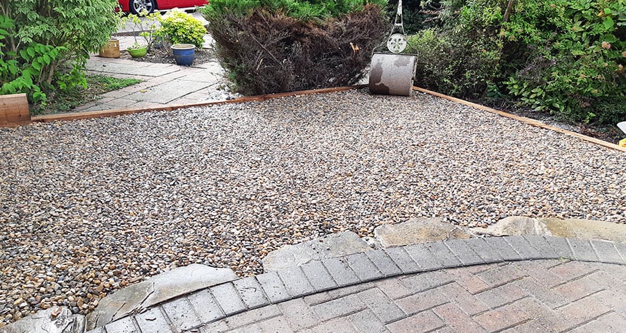 20m X Grid Gravel Driveway Extension Customer Case Study